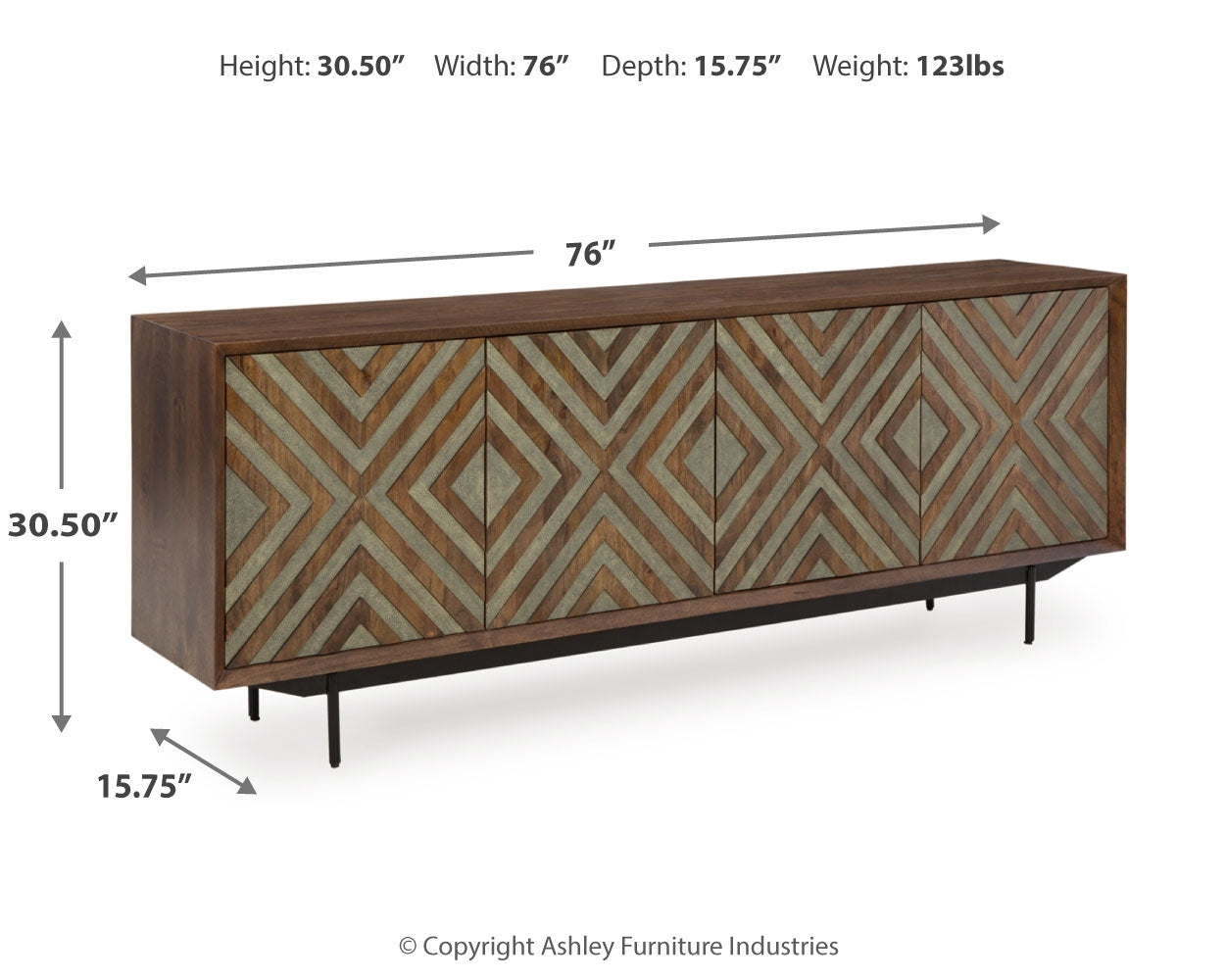 Dreggan Accent Cabinet