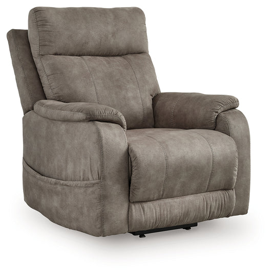 Orange Furniture Outlet - Ashley Furniture - Crestmeade Living Room - Power Lift Recliner / Espresso - 1350412