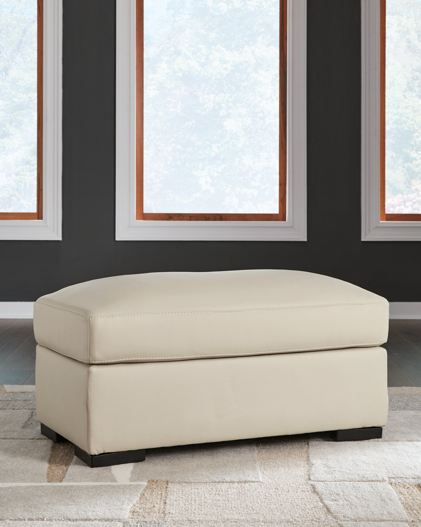 Orange Furniture Outlet - Ashley Furniture - Treasure Trove Living Room - Ottoman / Almond - 1930414