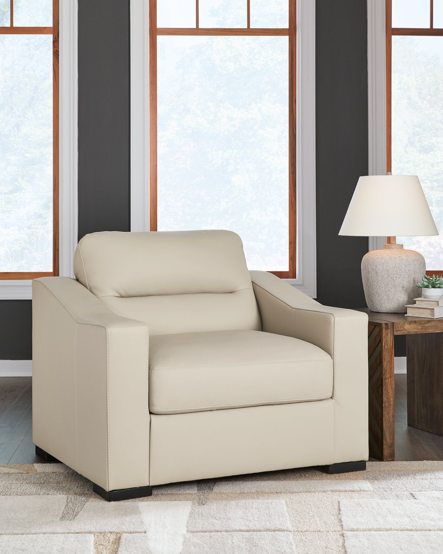 Orange Furniture Outlet - Ashley Furniture - Treasure Trove Living Room - Chair and a Half / Almond - 1930423