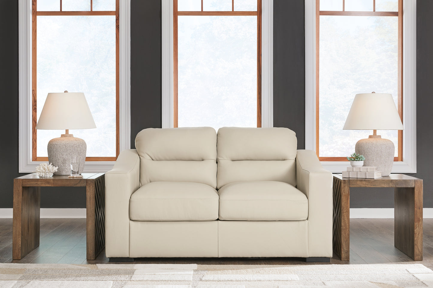 Orange Furniture Outlet - Ashley Furniture - Treasure Trove Living Room - Loveseat / Almond - 1930435