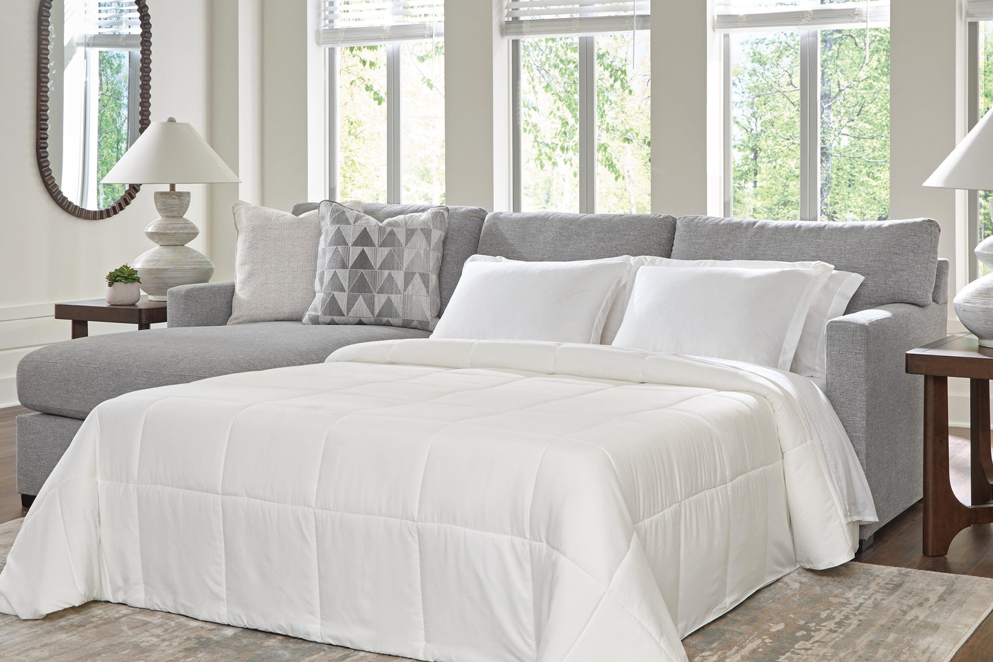 Orange Furniture Outlet - Ashley Furniture - UrbanCrest 2-Piece Sleeper Sectional with Chaise - 2-Piece Sleeper Sectional with Chaise - PC20804S4