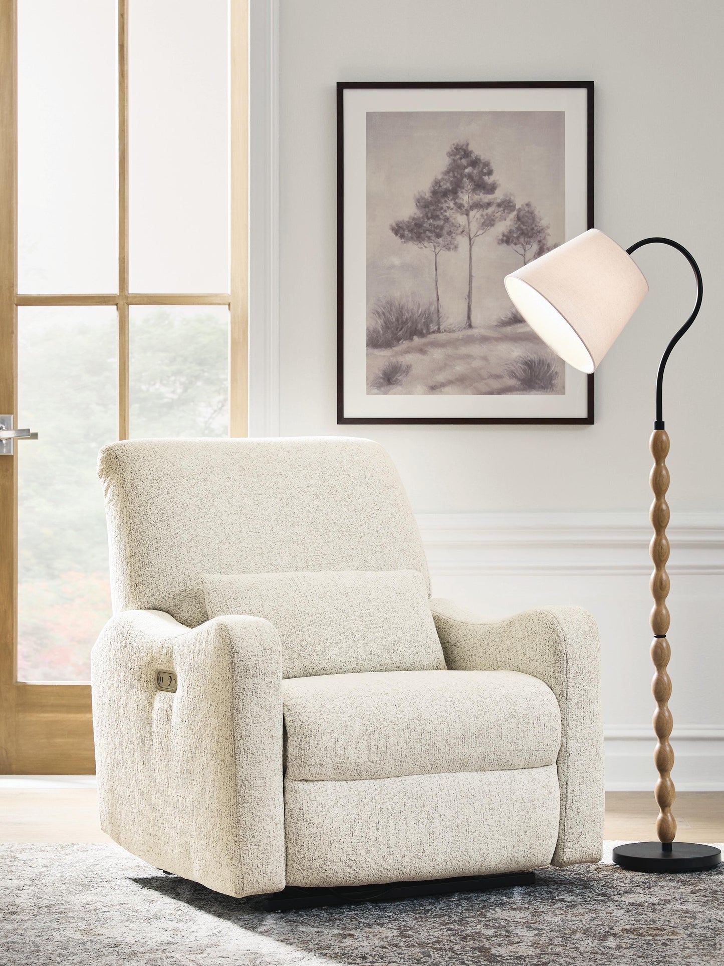Orange Furniture Outlet - Ashley Furniture - Cleo Pier Living Room - Power AutoGlide Recliner - PC2150442