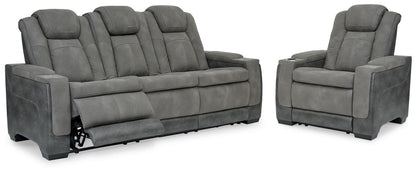 Orange Furniture Outlet - Ashley Furniture - Next-Gen Durapella Power Reclining Sofa and Power Recliner - Power Reclining Sofa and Power Recliner - 22004U3