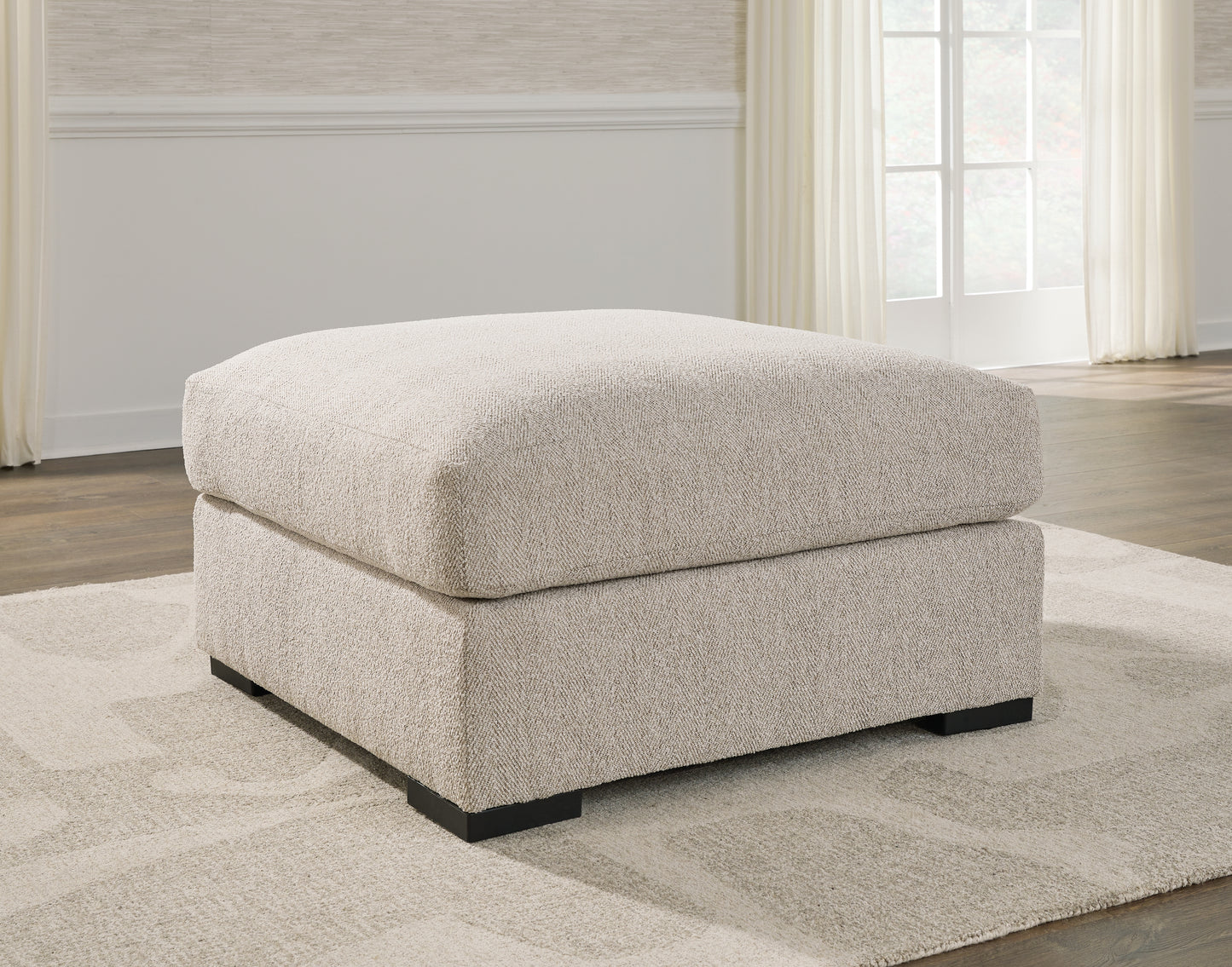 Orange Furniture Outlet - Ashley Furniture - Ballyton Living Room - Oversized Accent Ottoman / Sand - 2510208