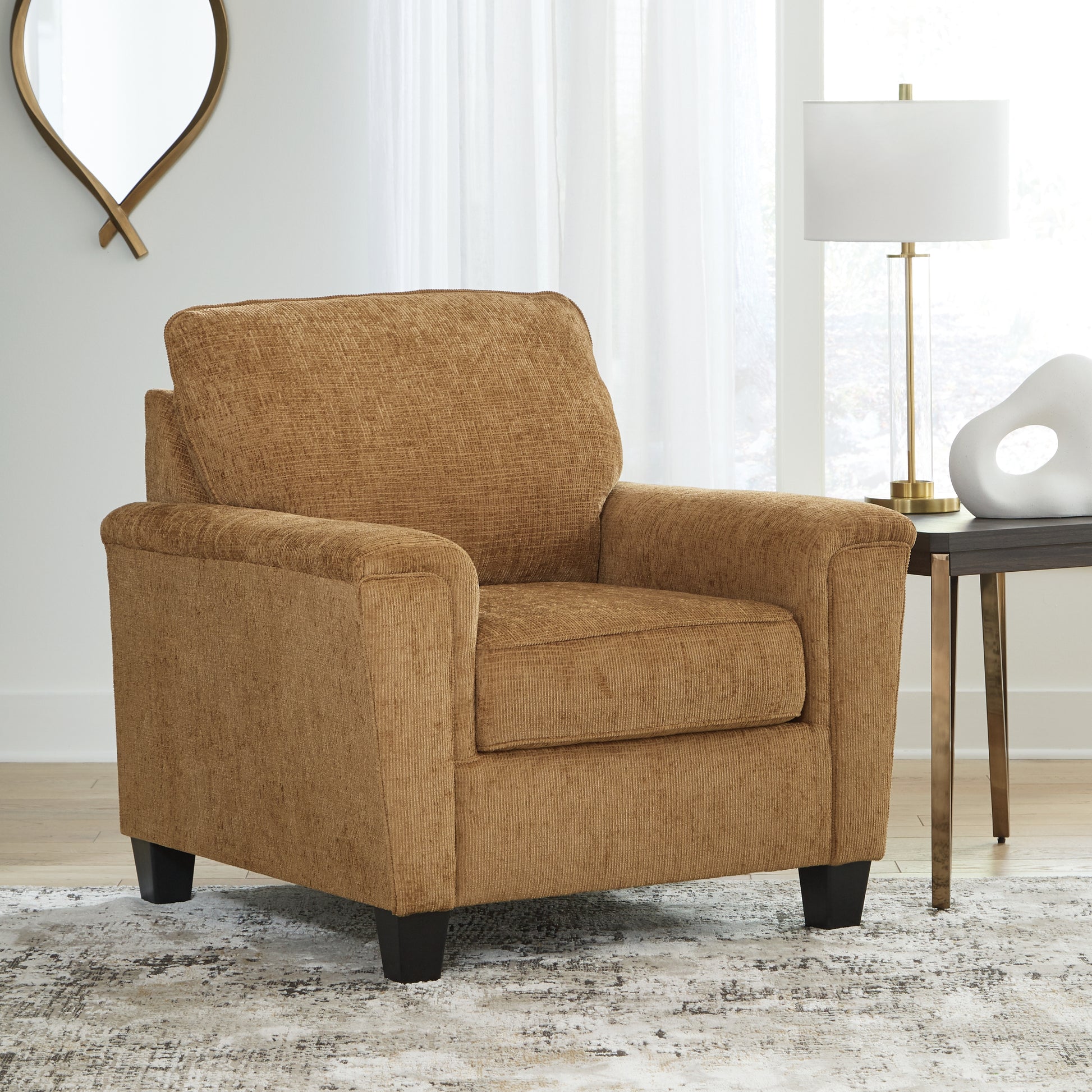 Orange Furniture Outlet - Ashley Furniture - Erinslane Living Room - Chair / Honey - 2520720