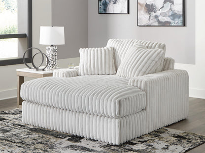 Orange Furniture Outlet - Ashley Furniture - Stupendous Living Room - Oversized Chaise / Alloy - 2590315
