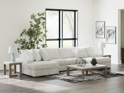 Orange Furniture Outlet - Ashley Furniture - Stupendous Sectional - RAF 4-Piece Sectional with Double Chaise / Alloy - 25903S5