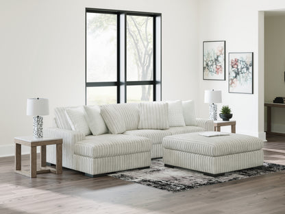 Orange Furniture Outlet - Ashley Furniture - Stupendous Sectional - LAF 2-Piece Sectional with Chaise / Alloy - 25903S7