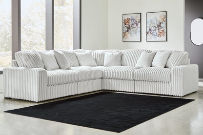 Orange Furniture Outlet - Ashley Furniture - Stupendous Sectional - RAF 5-Piece Sectional / Alloy - 25903S24