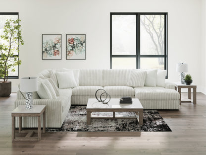 Orange Furniture Outlet - Ashley Furniture - Stupendous Sectional - LAF 5-Piece Sectional with Chaise / Alloy - 25903S9