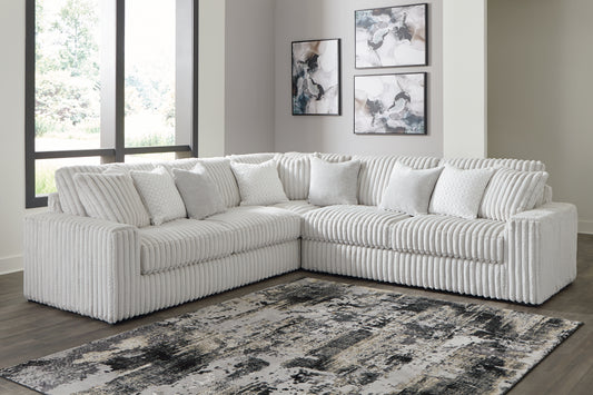 Orange Furniture Outlet - Ashley Furniture - Stupendous Sectional - LAF 2-Piece Sectional with Chaise / Alloy - 25903S7