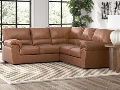 Orange Furniture Outlet - Ashley Furniture - WillowBend Sectional - RAF 2-Piece Sectional / Caramel - PC27704S1