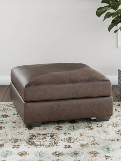 Orange Furniture Outlet - Ashley Furniture - WillowBend Living Room - Oversized Accent Ottoman / Umber - PC2770508