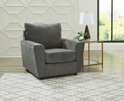 Orange Furniture Outlet - Ashley Furniture - Stairatt Living Room - Chair / Gravel - 2850220