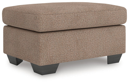 Orange Furniture Outlet - Ashley Furniture - Triston-Peaks Living Room - Ottoman / Suede - 3020414