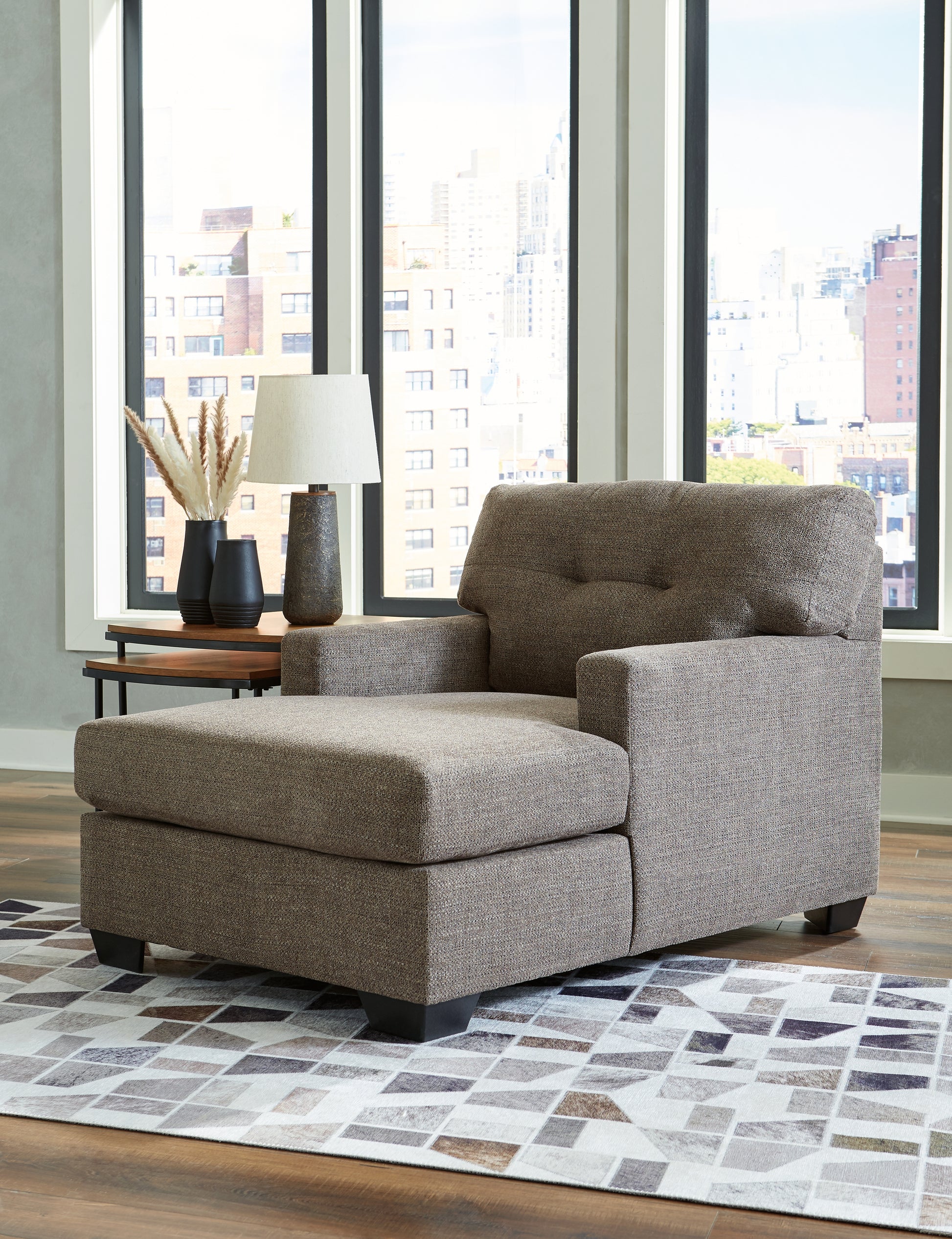 Orange Furniture Outlet - Ashley Furniture - Mahoney Living Room - Full Sofa Sleeper / Pebble - 3100436