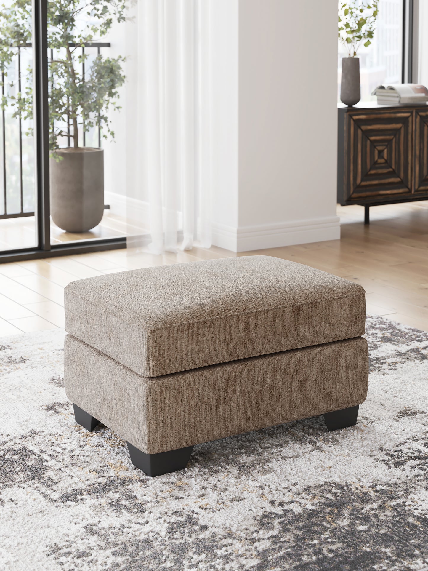 Orange Furniture Outlet - Ashley Furniture - Olten Living Room - Ottoman / Mocha - 3130414