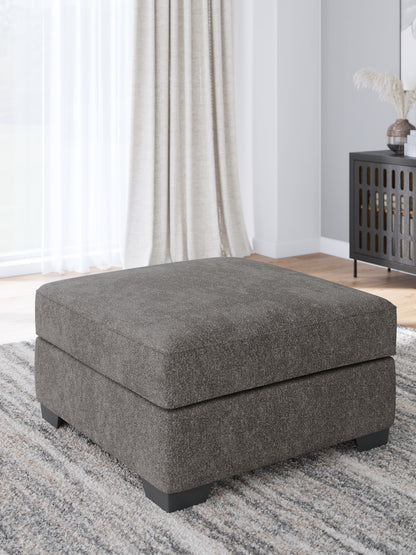 Orange Furniture Outlet - Ashley Furniture - Olten Living Room - Oversized Accent Ottoman / Graphite - 3130508