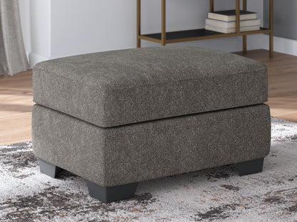 Orange Furniture Outlet - Ashley Furniture - Olten Living Room - Ottoman / Graphite - 3130514