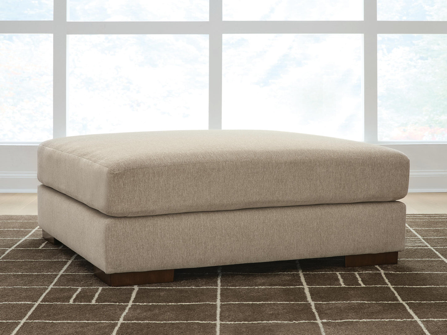 Orange Furniture Outlet - Ashley Furniture - Linenhause Living Room - Oversized Accent Ottoman - 3180308