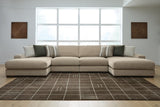 RAF 4-Piece Double Chaise Sectional