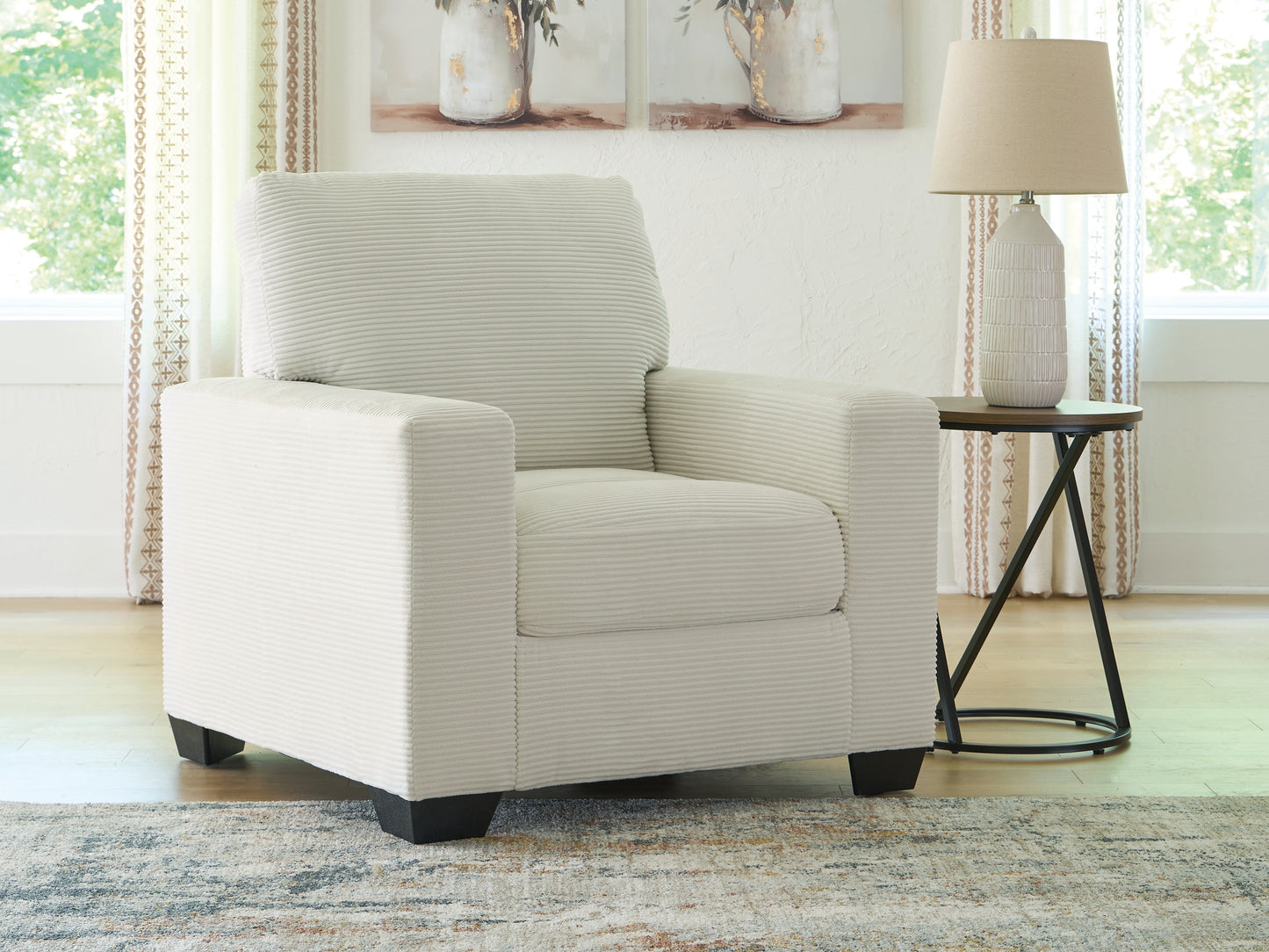 Orange Furniture Outlet - Ashley Furniture - Greenbriar Living Room - Chair / Ivory - PC3200620