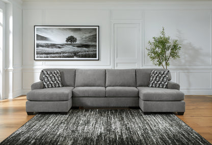 Orange Furniture Outlet - Ashley Furniture - Birkdale Court Sectional - RAF 3-Piece Sectional / Gray - 32402S3