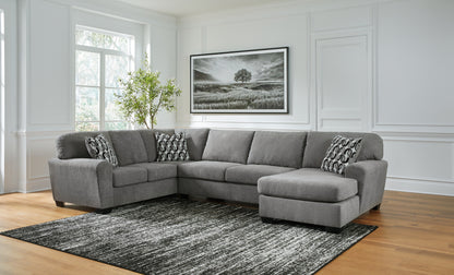 Orange Furniture Outlet - Ashley Furniture - Birkdale Court Sectional - RAF 3-Piece Sectional / Gray - 32402S3