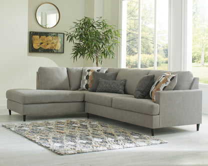 Orange Furniture Outlet - Ashley Furniture - Santasia Sectional - RAF 2-Piece Sectional with Chaise - 33301S2