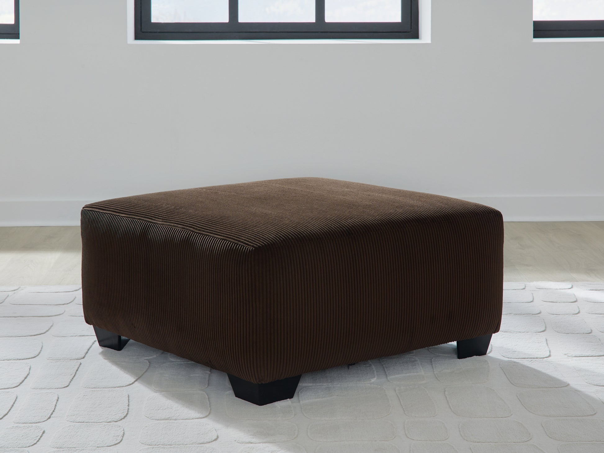 Orange Furniture Outlet - Ashley Furniture - Kimlee Living Room - Oversized Accent Ottoman / Chocolate - PC3560308