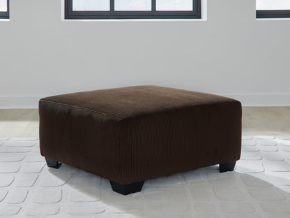 Orange Furniture Outlet - Ashley Furniture - Kimlee Living Room - Oversized Accent Ottoman / Chocolate - PC3560308