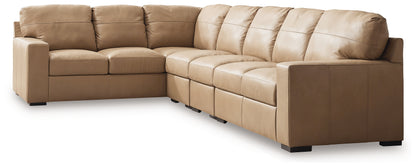 Orange Furniture Outlet - Ashley Furniture - Bandon Sectional - LAF 4-Piece Sectional / Toffee - 38006S5