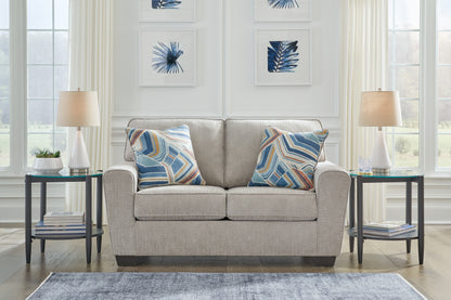Orange Furniture Outlet - Ashley Furniture - Cashton Living Room - Loveseat / Ice - 4060635