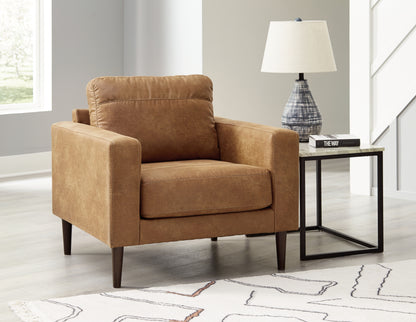 Orange Furniture Outlet - Ashley Furniture - Telora Living Room - Chair / Caramel - 4100220