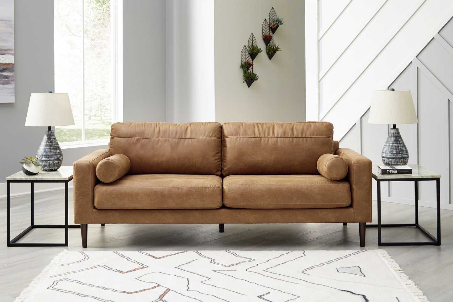 Orange Furniture Outlet - Ashley Furniture - Telora Living Room - Sofa / Caramel - 4100238