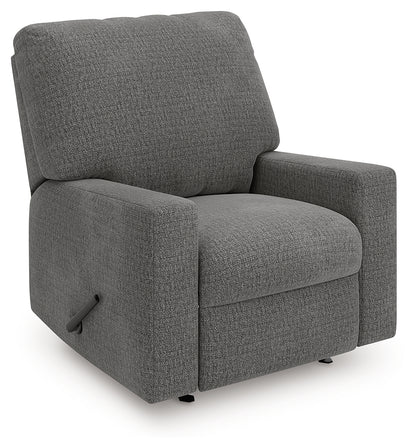 Orange Furniture Outlet - Ashley Furniture - Newellen Living Room - Rocker Recliner / Greystone - 4840525