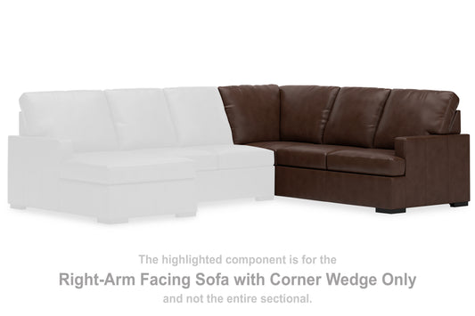 Orange Furniture Outlet - Ashley Furniture - McDowlan Sectional - RAF Sofa w/Corner Wedge / Coffee - PC4850449