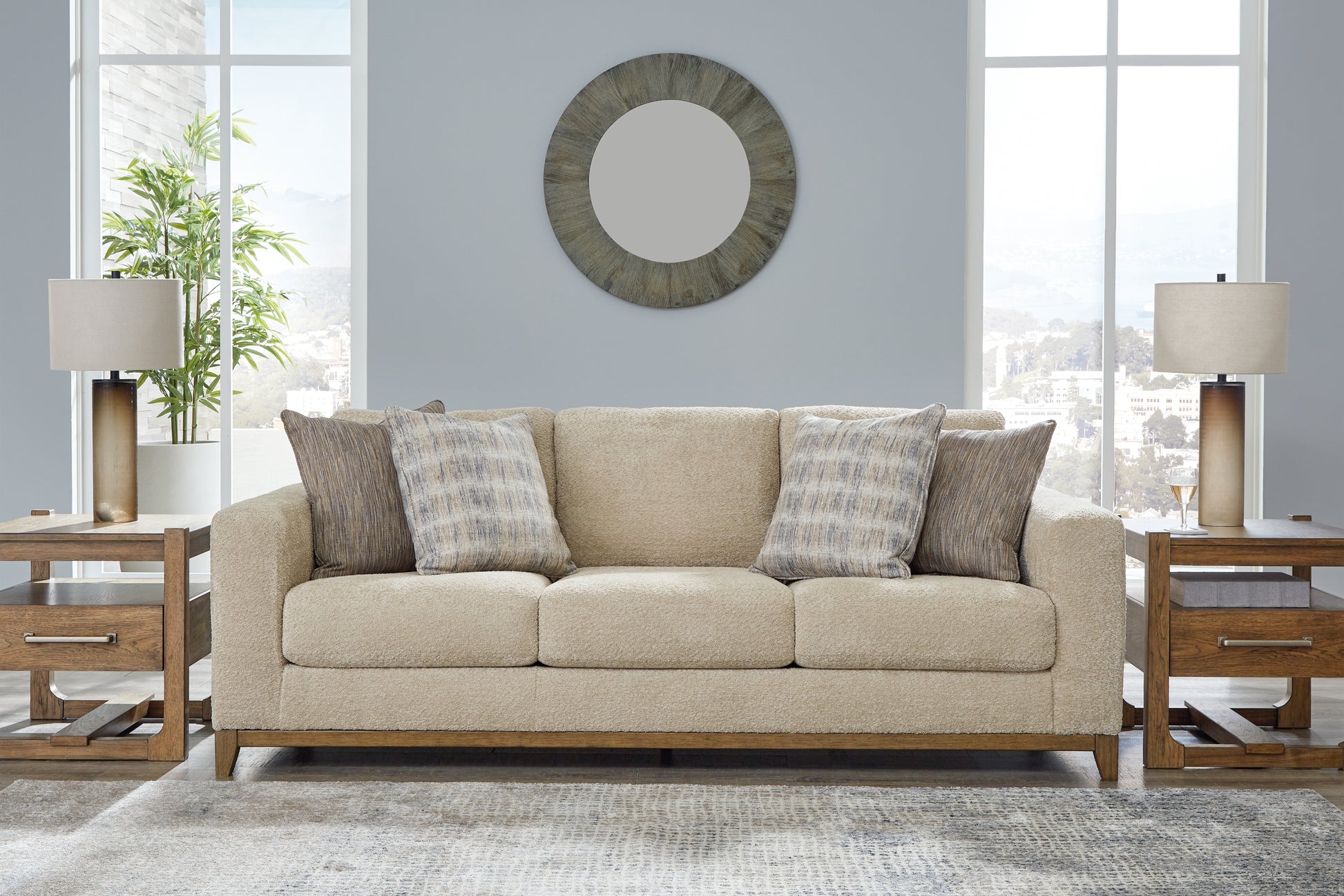 Orange Furniture Outlet - Ashley Furniture - Parklynn Living Room - Sofa / Desert - 4890238
