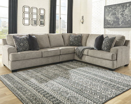 Orange Furniture Outlet - Ashley Furniture - Bovarian Sectional - RAF 4-Piece Sectional / Stone - 56103S5