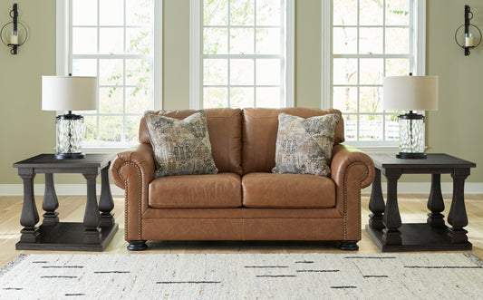Orange Furniture Outlet - Ashley Furniture - Carianna Living Room - Queen Sofa Sleeper / Caramel - 5760439