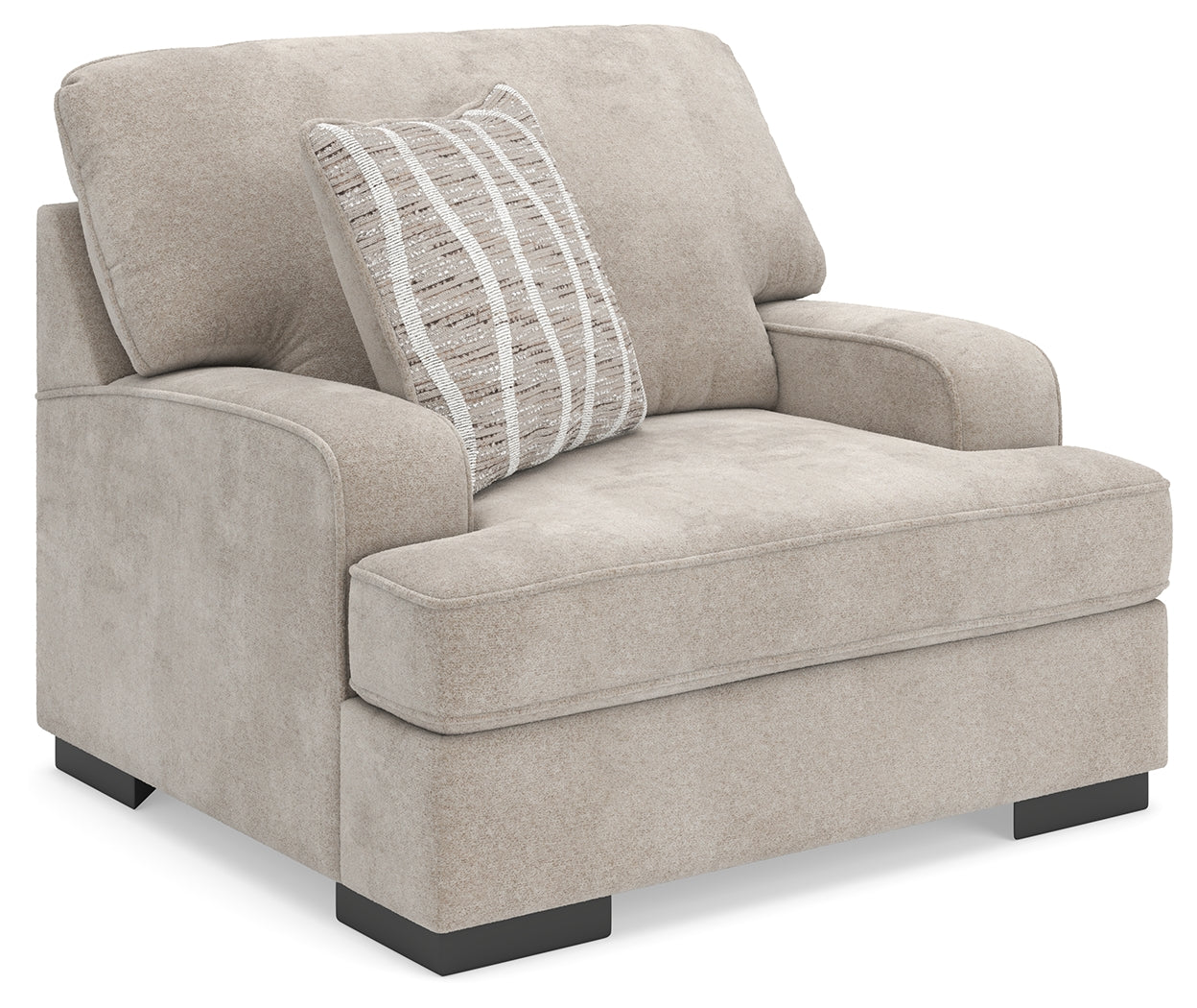 Orange Furniture Outlet - Ashley Furniture - High Profile Living Room - Chair and a Half / Taupe - 5990223
