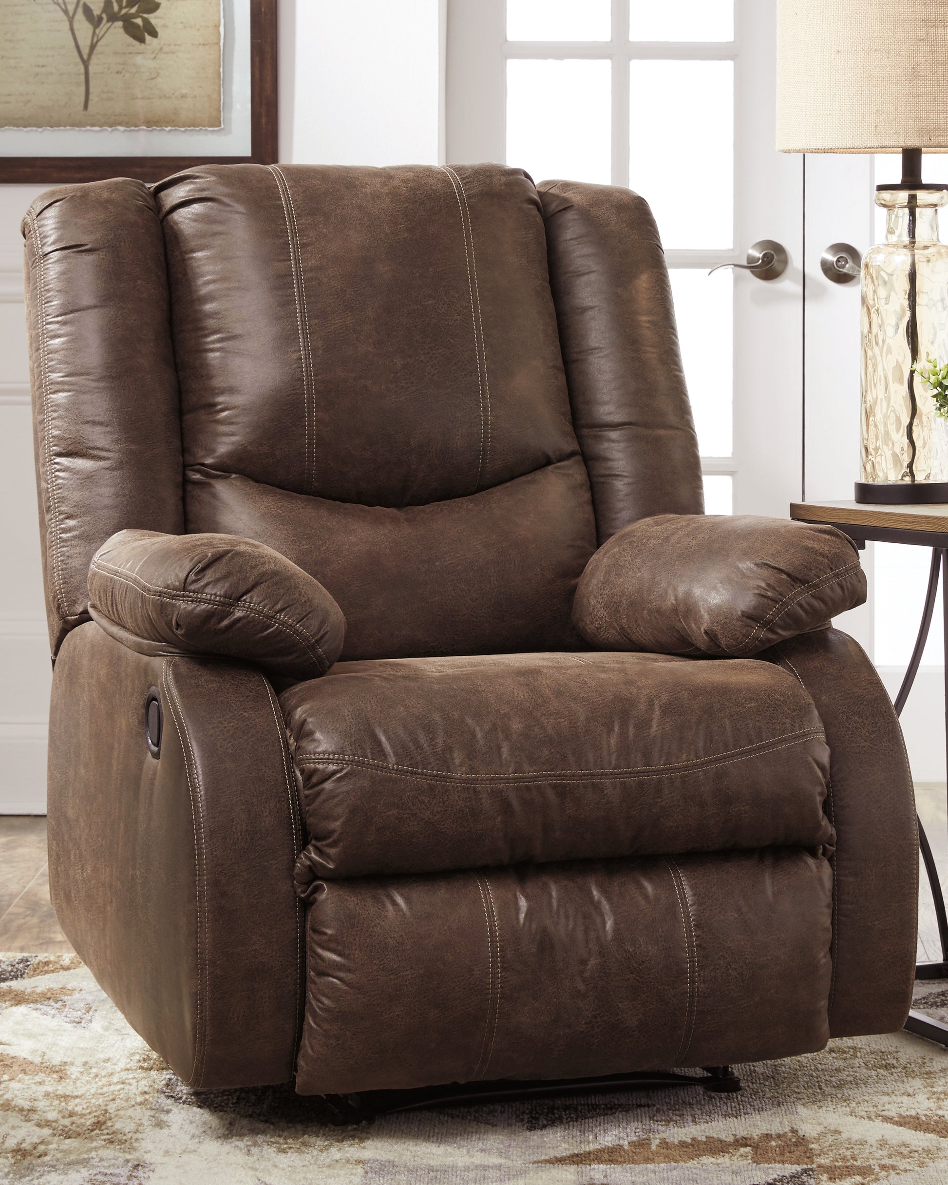 Orange Furniture Outlet - Ashley Furniture - Bladewood Living Room - Zero Wall Recliner / Slate - 6030629