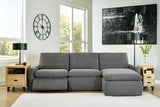 3-Piece Right Arm Facing Reclining Sofa Chaise