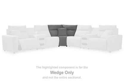 Orange Furniture Outlet - Ashley Furniture - ModMax II Sectional - Wedge / Salt and Pepper - 6590677