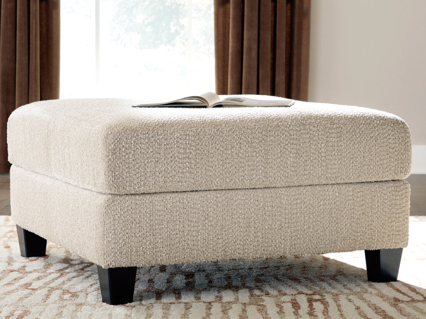 Orange Furniture Outlet - Ashley Furniture - Steelwater Retreat Living Room - Oversized Accent Ottoman - 6670408