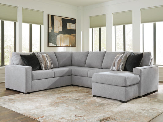 Orange Furniture Outlet - Ashley Furniture - Lakepoint Sectional - LAF 2-Piece Sectional with Chaise - 66804S2