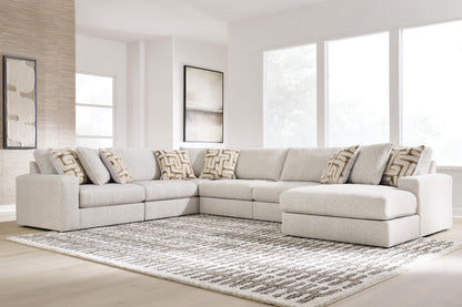 Orange Furniture Outlet - Ashley Furniture - Kestrie 6-Piece Sectional with Chaise - 6-Piece Sectional with Chaise - PC68706S15