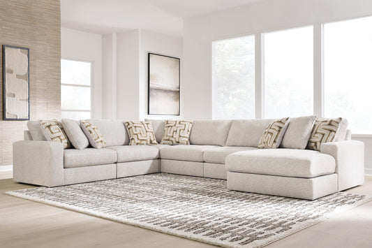 Orange Furniture Outlet - Ashley Furniture - Kestrie 6-Piece Sectional with Chaise - 6-Piece Sectional with Chaise - PC68706S15