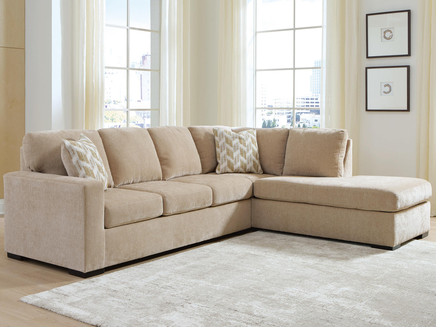 Orange Furniture Outlet - Ashley Furniture - Bridgepoint 2-Piece Sectional with Chaise - 2-Piece Sectional with Chaise - PC69507S3